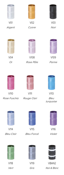 Sélection de la couleur de la virole de votre crayon de papier publicitaire