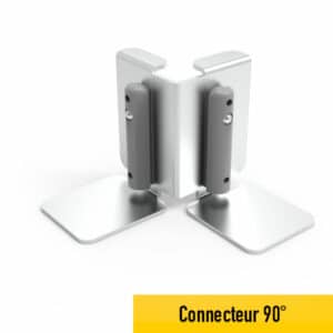 connecteur en aluminium pour stand