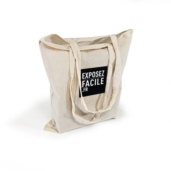 Sac publicitaire en coton bio avec marquage
